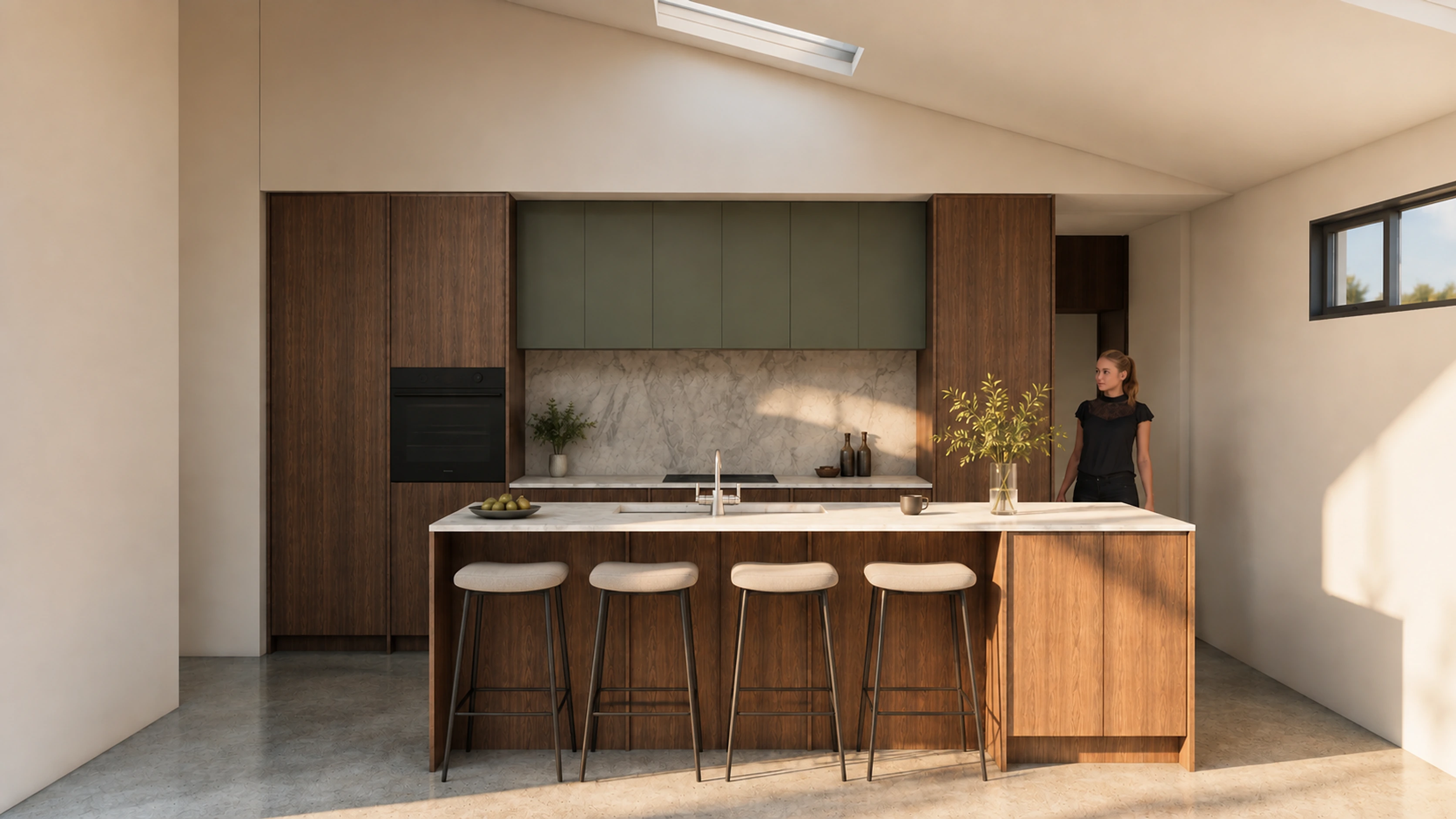 Parsonage Kitchen, Woodend, Canterbury