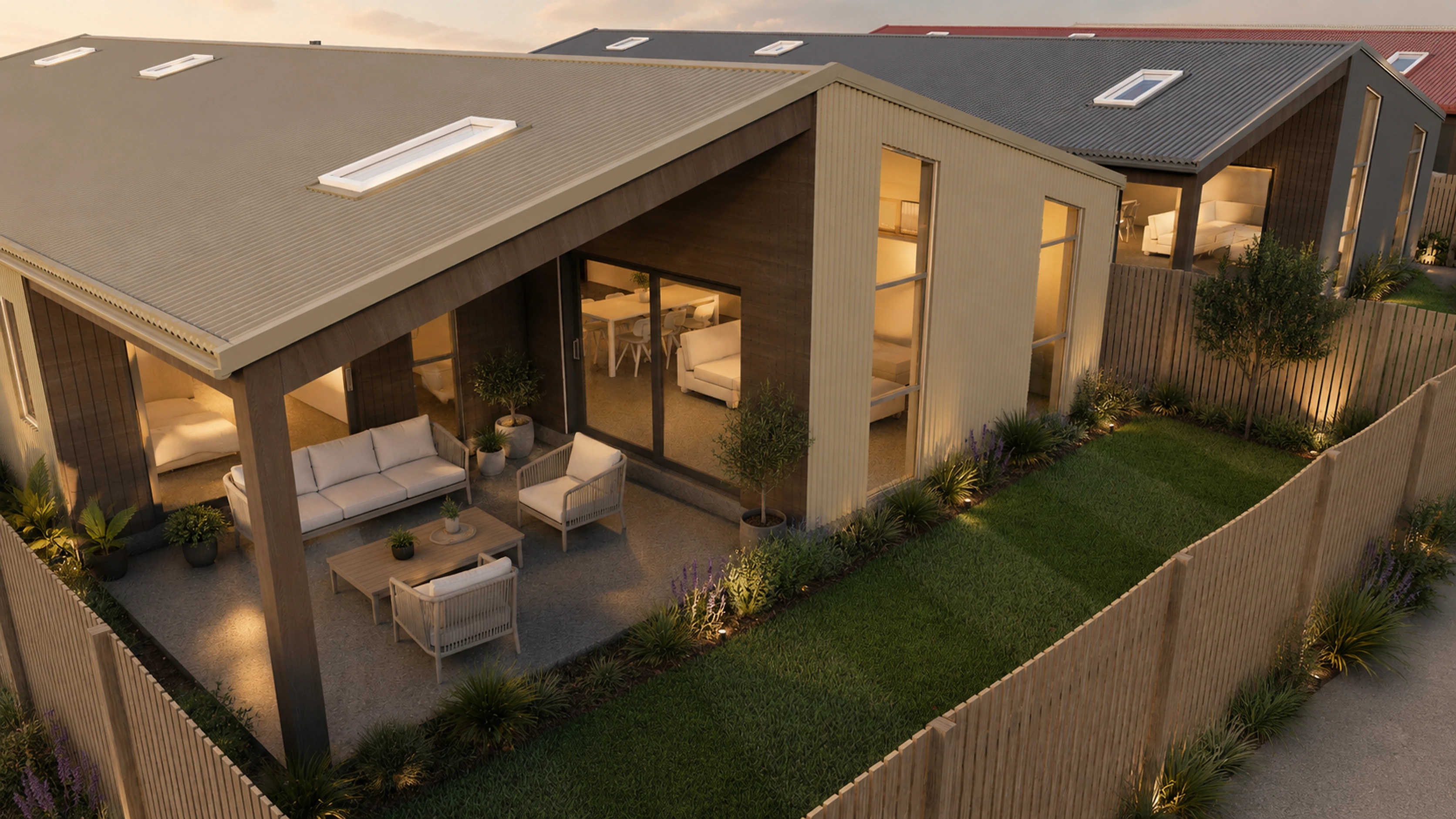 Parsonage, Woodend, Canterbury, exterior view 5